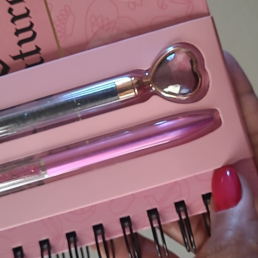 Pink Spiral Journal with Crown Design - Picture 11 of 11